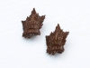Pair of standard issue Canadian Expeditionary Force collar insignia