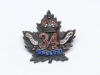 34th Battalion CEF sweetheart pin