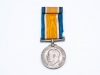 British War Medal (BWM). The BWM was awarded to British and Empire personnel who rendered service during World War I (including service in Russia in 1919). This medal is named to 214027 Pte. C.C. Hoskins 99th Can. Inf.. Hoskins, from Tilbury, was one of several brothers who enlisted in the CEF. He made it only as far as England when it was discovered that he was under age. As a result, this is one of very few medals actually named to the 99th Battalion since most of the other members of this battalion (raised in Essex County) were transferred to other units for service in France.
