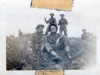 3 Soldiers Sitting 3 Standing Unknown Writing on Back