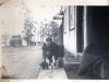 Man in Uniform with Puppies