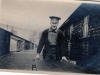 Soldier Standing at End of Table