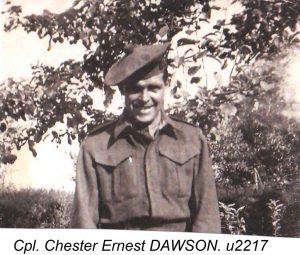 Dawson, Chester (Ernest) Photo
